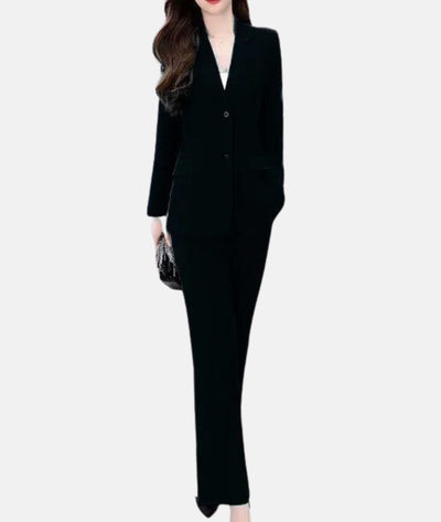Ryleigh - Combinaison pantalon élégante avec blazer ajusté