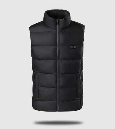Andres - Gilet thermo chauffant électrique pour homme avec connecteur USB