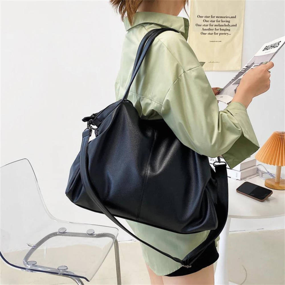 Daniela - Sac à Main de Cours en Cuir Souple