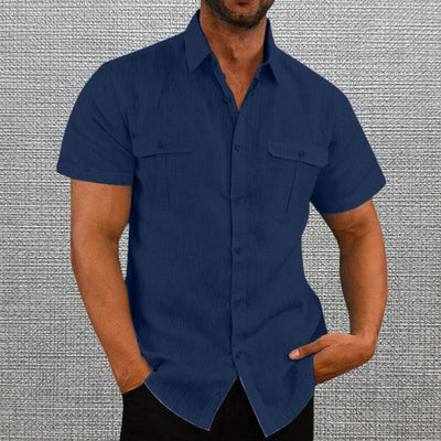 Lenoir™ | Chemise courte à deux poches
