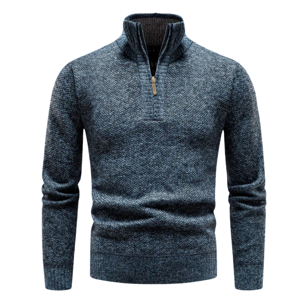 Paxson- Pull décontracté avec fermeture éclair pour hommes
