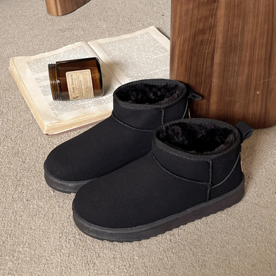Amy - Bottes d'hiver doublées antidérapantes à semelle haute