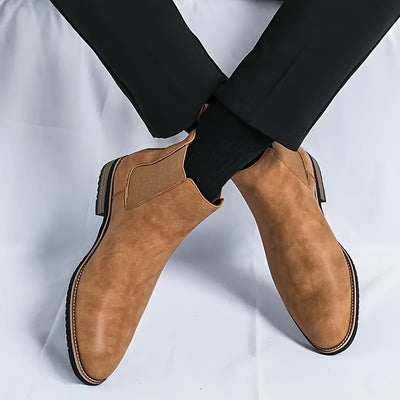 Nabil  - Bottes Chelsea confortables pour hommes - Mocassins décontractés pour un usage quotidien