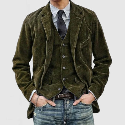 Veste Homme Élégante en Cordon Classique pour Toutes Occasions