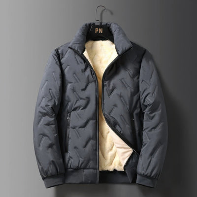 Zayden - Manteau d'hiver en laine d'agneau pour homme