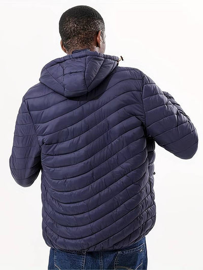 Manteau d'hiver avec poches zippées
