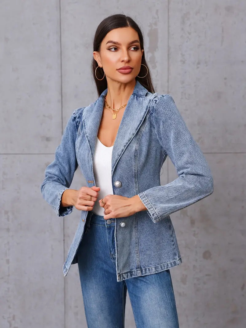Albina - Veste en jean élégante pour femme