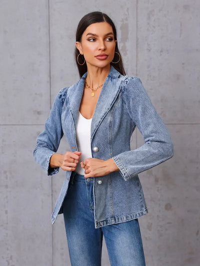 Albina - Veste en jean élégante pour femme