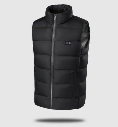 Andres - Gilet thermo chauffant électrique pour homme avec connecteur USB