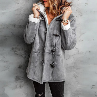 Allie - Manteau stylé doublé de fourrure