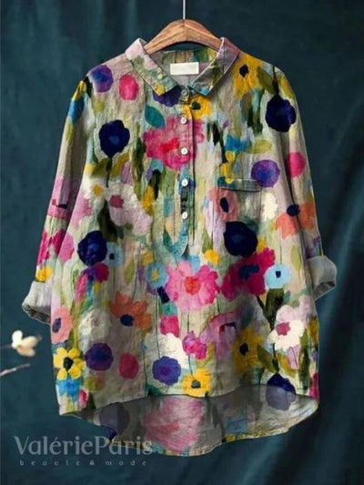 Renee - Blouse florale élégante