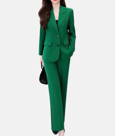 Ryleigh - Combinaison pantalon élégante avec blazer ajusté