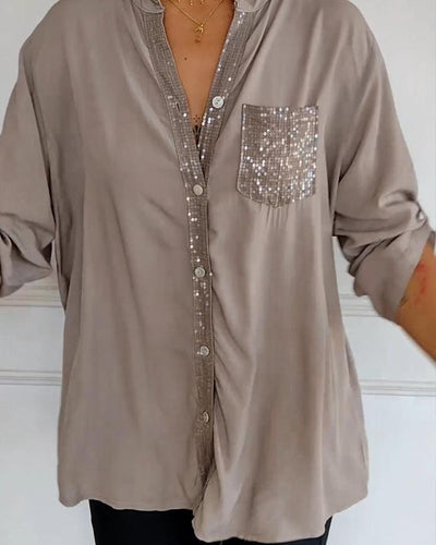 Seo-A | Chemise Décontractée Manches Longues pour Femmes