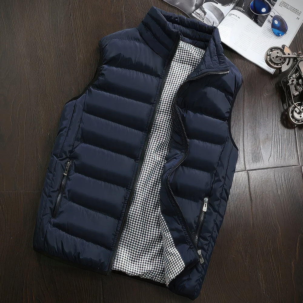 Hayes - Gilet coupe-vent sans manches pour hommes