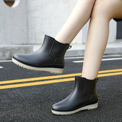 Angelica - Bottes de pluie pour femmes - Chaussures d'extérieur tendance, imperméables et antidérapantes