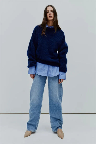 Yeleen | Surdimensionné Femmes Pull-over