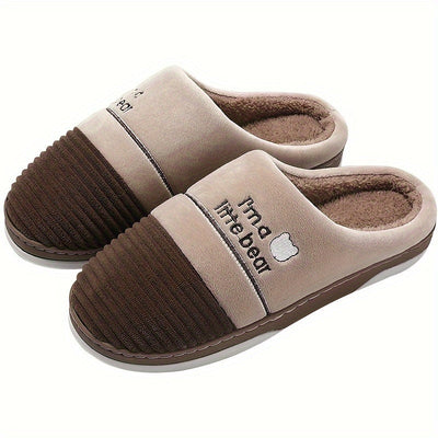 Frederick - Pantoufles chaudes et confortables pour hommes