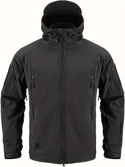 Leandro - Men's Softshell Jacket - Veste d'extérieur coupe-vent, déperlante et respirante