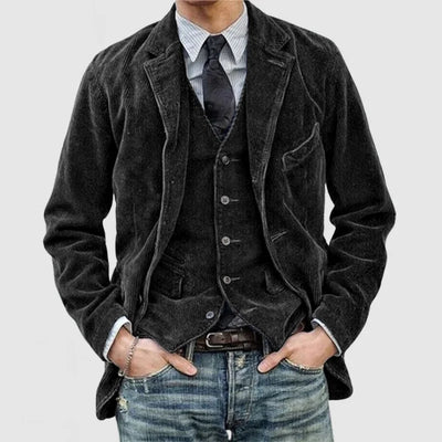 Veste Homme Élégante en Cordon Classique pour Toutes Occasions