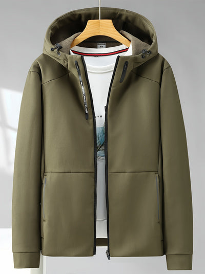 Miller - Veste Softshell pour homme - Veste d'extérieur coupe-vent, déperlante et respirante