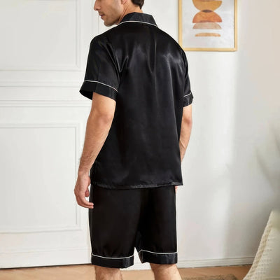Alonzo - Chemises et pantalons de pyjama courts pour hommes