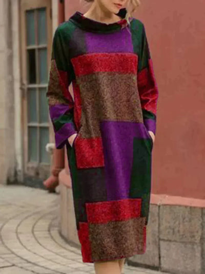 Carmel | Robe ample vintage en lin pour femmes