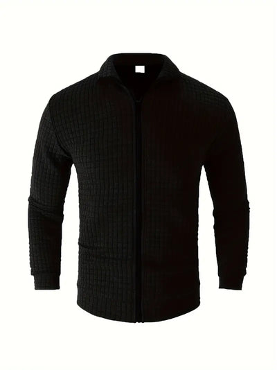 Parley - Cardigan décontracté avec fermeture éclair pour hommes