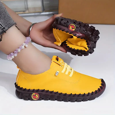 LARA | SNEAKERS DÉCONTRACTÉES SOLIDES POUR FEMME