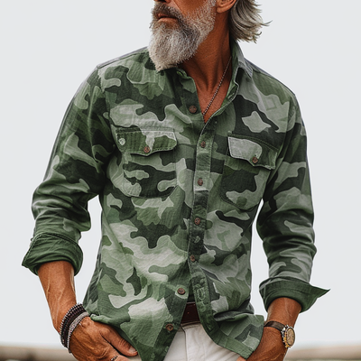 Fabrice - Chemise d'inspiration militaire