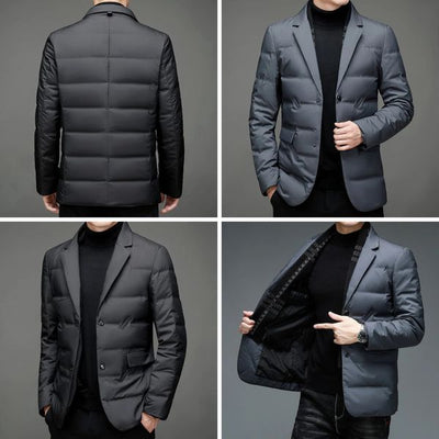 SIMON | Blazer élégant doublé en duvet