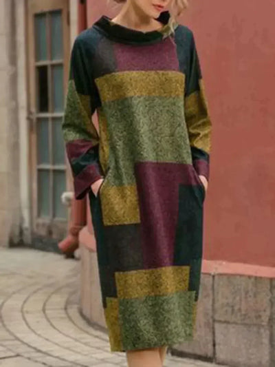 Carmel | Robe ample vintage en lin pour femmes