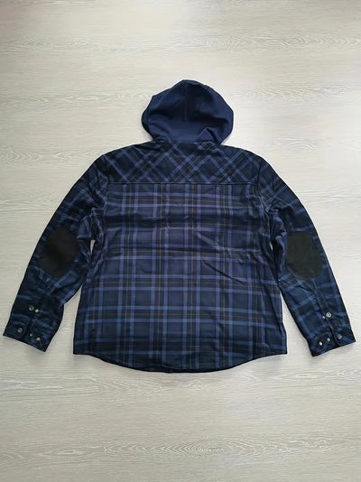 Orobong | Manteau Fleece à Carreaux pour Hommes