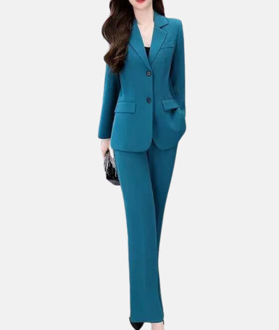 Ryleigh - Combinaison pantalon élégante avec blazer ajusté