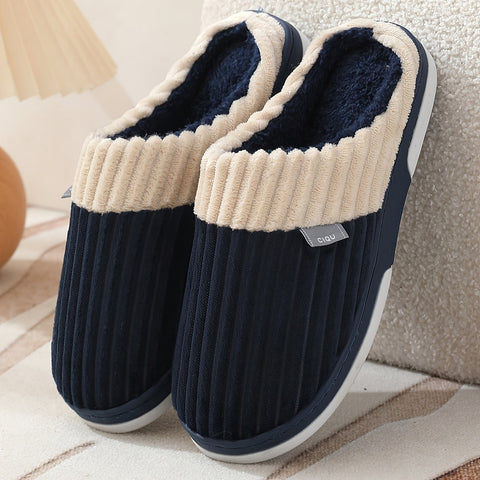 Frederick - Pantoufles chaudes et confortables pour hommes