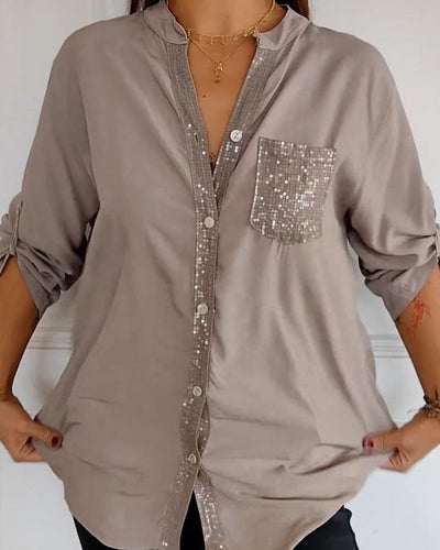 Seo-A | Chemise Décontractée Manches Longues pour Femmes