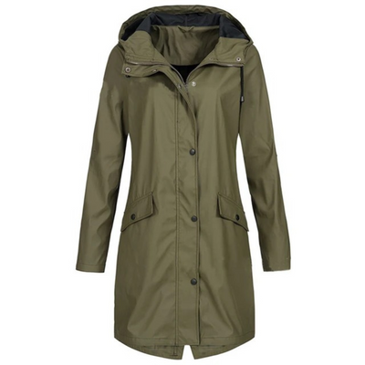Amandine | Veste coupe-vent d'extérieur avec capuche