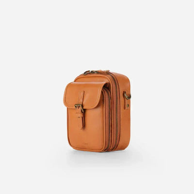 Vrai | Sac à Bandoulière pour Femmes avec Compartiments Multi-Couches et Texture Lisse