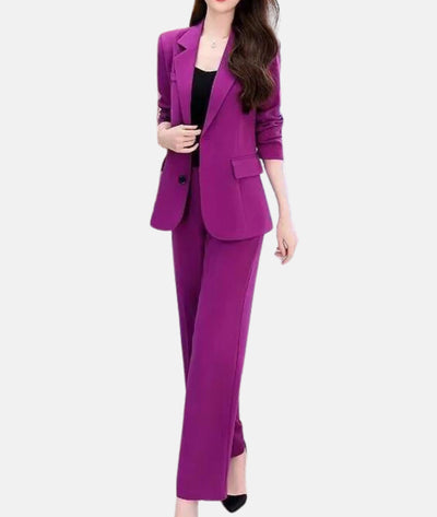 Ryleigh - Combinaison pantalon élégante avec blazer ajusté