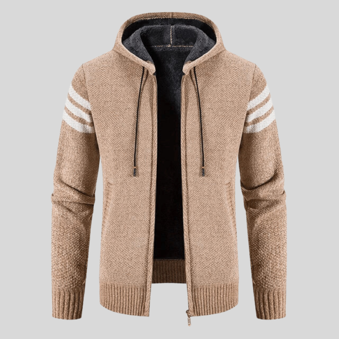 Zain - Vieux argent Gilet en polaire avec fermeture éclair