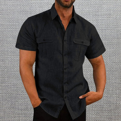 Lenoir™ | Chemise courte à deux poches