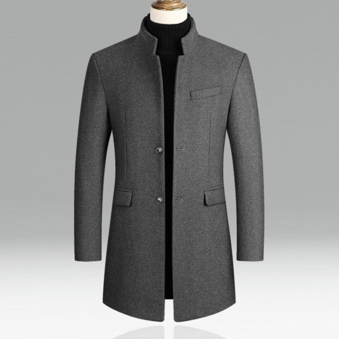 Milan - Trenchcaot à boutons Hommes Down Slim Fit