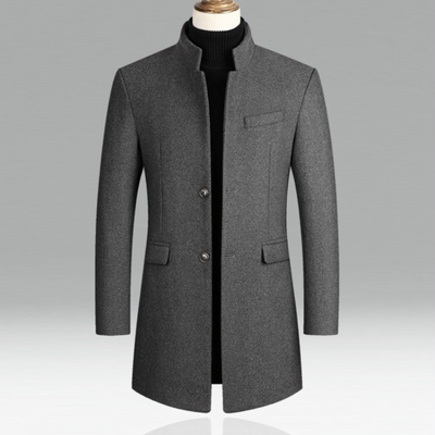 Milan - Trenchcaot à boutons Hommes Down Slim Fit