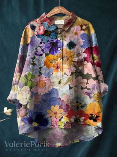 Renee - Blouse florale élégante