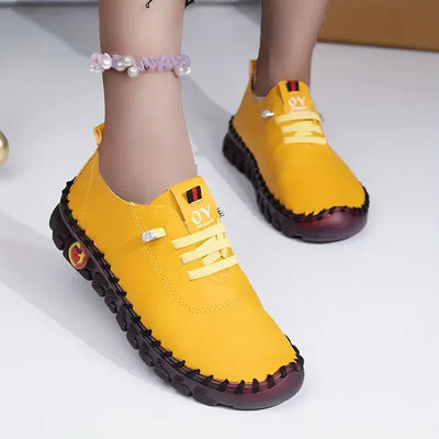 LARA | SNEAKERS DÉCONTRACTÉES SOLIDES POUR FEMME