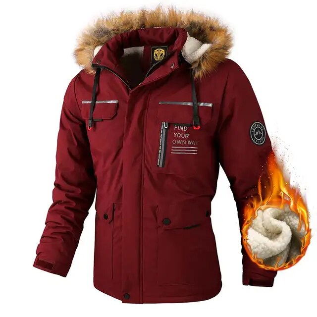Rowan - Veste coupe-vent avec capuche
