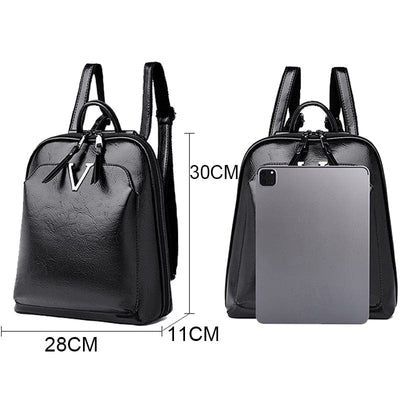 Monique - Sac à Dos Cuir Femme