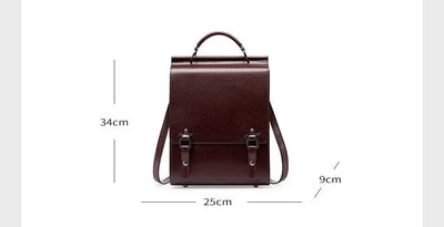 Marine - Sac à Dos Cuir Femme Lizeth