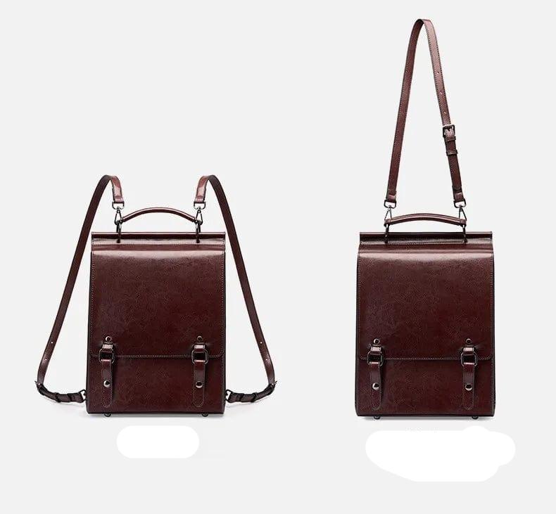 Marine - Sac à Dos Cuir Femme Lizeth