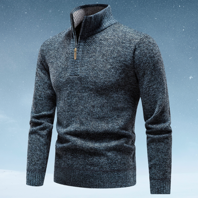 Paxson- Pull décontracté avec fermeture éclair pour hommes