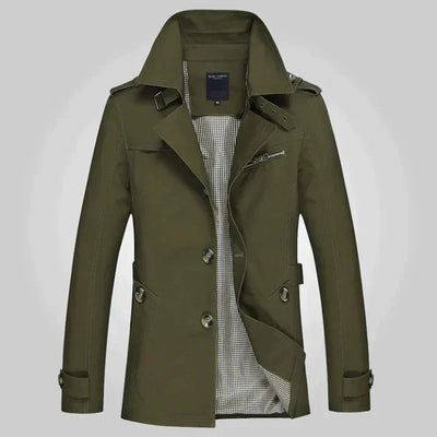 Jyoti | Trench-coat Élégant et Classique pour Hommes